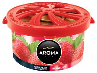 AROMA ORGANIC voňavá plechovička Strawberry