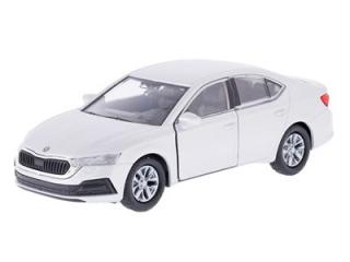 Kovový model auta - Nex 1:34 - Škoda Octavia  (strieborná)