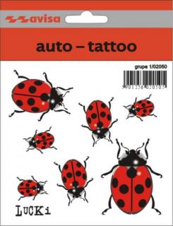 Nálepka Auto-Tattoo  Lienky