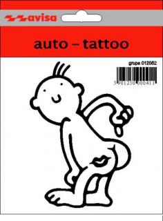 Nálepka Auto-Tattoo  POLIB MI