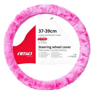 Poťah volantu Plyš Pink SWC 54 (37-39cm)