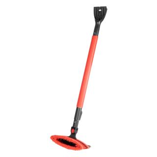 Teleskopická Škrabka na ľad s otočnou metličkou  (dĺžka až 134cm)