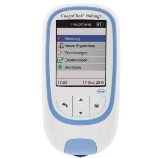 CoaguChek® INRange, koagulačný analyzátor na meranie hemokoagulácie  (Prístroj na meranie zrážanlivosti krvi)