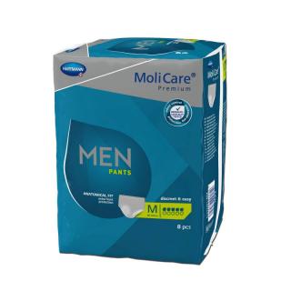 MoliCare Premium Men Pants,veľkosť M, 5 kvapiek - Inkontinenčné pánske nohavičky (Pomôcky pre inkontinenciu )