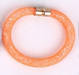 Luxusný Crystal Náramok - módny HIT - orange jew1059 bižutéria (Luxusný Crystal Náramok - módny HIT - orange jew1059 bižutéria)