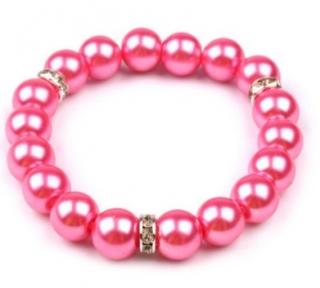 Náramok perlička ružový perleť st669 bižutéria (Náramok perlička ružový perleť st669 bižutéria)