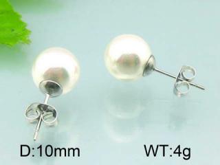 Náušničky perlička ny4835 chirurgická oceľ (Náušničky perlička ny4835 chirurgická oceľ)