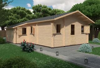 Chata (4 izby / 50,82 m²) (kód: 38CHT) (Zrubová chata)