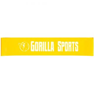 Gorilla Sports Fitness guma 20 lb, žltá