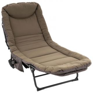 Kempingové ležadlo s vankúšom, 175 x 65 cm, khaki