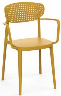 Kreslo AIRE ARMCHAIR, horčicovo žlté