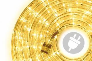 NEXOS LED svetelný kábel 20 m, 480 LED diód, žltý