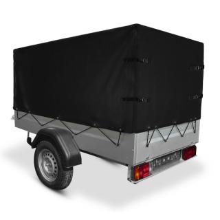 Prepravná plachta na vozík 500 g/m2 čierna