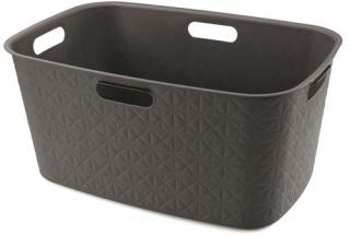 Softex kôš na čistú bielizeň - 45 L, tmavo šedá