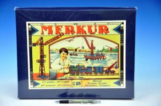Stavebnice MERKUR Classic C05 217 modelů v krabici 36x28x6cm
