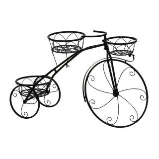 STILISTA stojan na rastliny,bicykel, 78 x 55 x 25 cm, oceľ