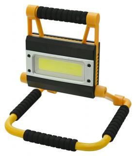 Svietidlo COB 20W dobíjateľné s power bankou