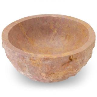 Umývadlo z prírodného kameňa Savona, Ø 35 - 40 cm
