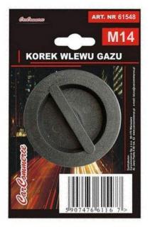 Univerzálny uzáver nádrže, LPG M14, plast