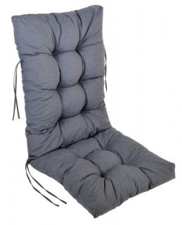 Vankúš pre vysokú stoličku PREMIUM 120 x 50 cm, tmavosivý
