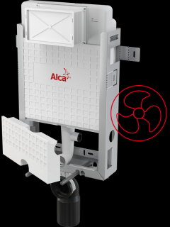 ALCAPLAST AM115/1000 Renovmodul WC systém s odvetraním k zamurovaniu