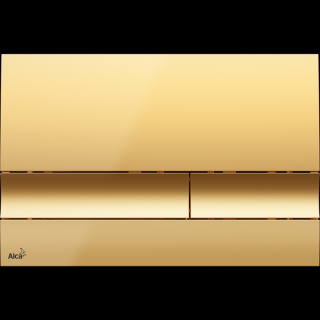 ALCAPLAST Ovládacie tlačítko zlatá pre predstenové inštalačné systémy