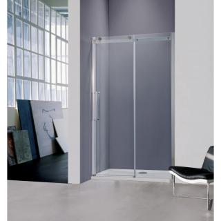 BELVER Sprchové posuvné dvere do niky 128,0-132,0x195 cm,bezbariérový vstup