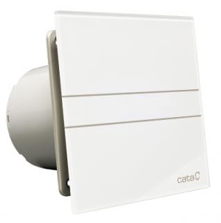 CATA E-100 GT kúpeľňový ventilátor axiálny s časovačom, 8W, potrubie 100mm,biela