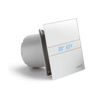 CATA E-100 GTH kúpeľňový ventilátor axiálny s automatom,8W,potrubie 100mm,biela