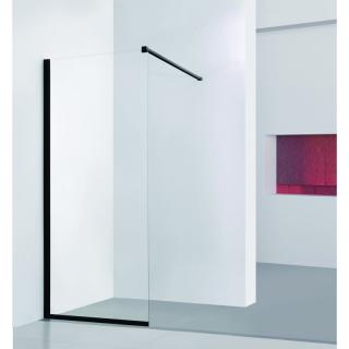 LAGOS BLACK /čierna/ Walk-in sprchová zástena 100,5-102 x 195cm,číre sklo