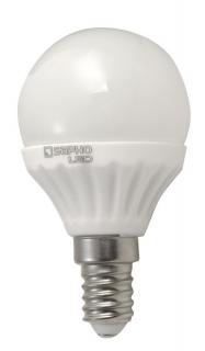 LED žiarovka 4W, E14, 230V, teplá biela, 290lm