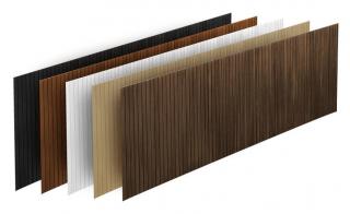 M ACRYL drevený čelný panel z exotického dreva k vaniam