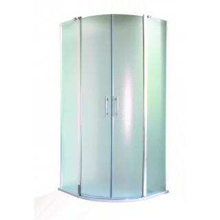 OLSEN SPA sprchovací kút LEIDA 88,5-89,5x190 cm,chróm,číre sklo,bez vaničky,otv.do priestoru