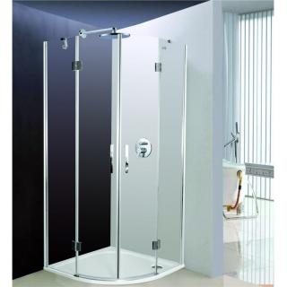 OLSEN SPA VIVEIRO NEW bezrámový sprchovací kút 88-89x88-89x195 cm,číre sklo,bez vaničky