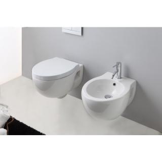 SET LOFT  sanitárnej keramiky závesná wc misa+bidet