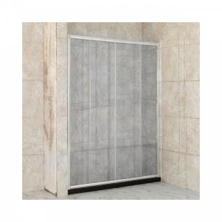 VILAR sprchové posuvné dvere štvordielne do niky 128,9 - 132,9 × 190,0 cm,číre sklo