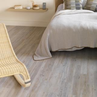 VINYLOVÉ DIELCE GERFLOR PRE PVC PODLAHY "0301 CERUSE BLANCK" SAMOLEPIACE