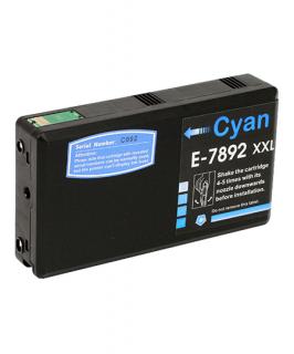 Atramentová kazeta Epson T7892 cyan kompatibilná