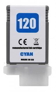 Canon PFI-120 Cyan kompatibilná kazeta