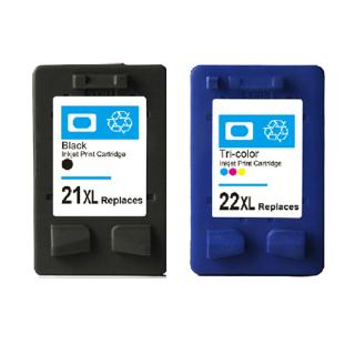 HP 21XL / HP 22XL  (2-pack) kompatibilné kazety