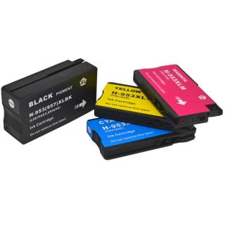 HP 953XL (4-pack) kompatibilné kazety