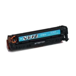 Toner kompatibilný s HP CF381A Cyan