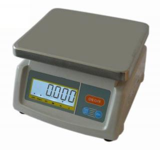 Obchodná váha D1  T28-15MRD  do 15kg s obojstranným displejom a akumulátorom
