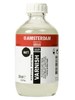 Amsterdam akrylový matný lak 115 - 250 ml (Amsterdam akrylový matný lak)