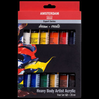 Amsterdam Expert Series sada farieb - Trial set - 12x20ml (Amsterdam)
