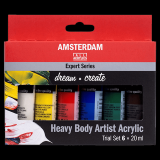 Amsterdam Expert Series sada farieb - Trial set - 6x20ml (Amsterdam)