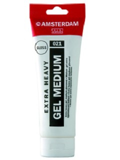 Amsterdam Extra husté gélové médium lesklé pre akryl 021 - 250 ml