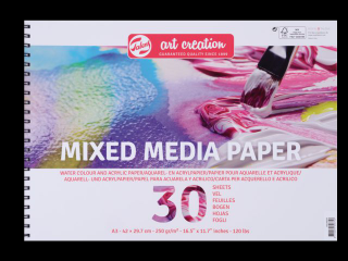 Blok Art Creation Mixed Media A3, 250g, 30 listov (Blok Art Creation)