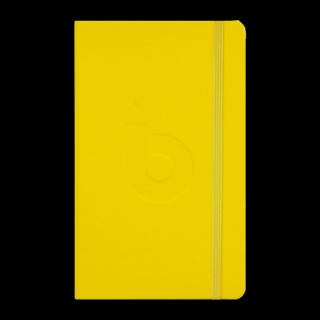 Bodkovaný blok Bruynzeel 13x21cm, 140g/m², 64 papierov - žltý