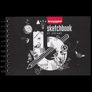 Bruynzeel Sketchbook 19,5 x 14,7 cm, 140g/m², 80 papierov (Bruynzeel)